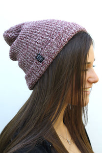 Thumbnail for WKND Label Beanie (Burgundy) - 1 COLOR -