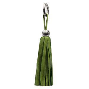 ClaudiaG - Purse Leather Tassel - Silver/Green - 1 COLOR -