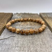 Thumbnail for Union - Light Brown Sandalwood Mala Beaded Bracelet -