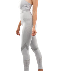 Thumbnail for Savoy - Helia Seamless Leggings - Grey - 1 COLOR -