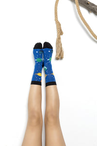 Thumbnail for Women's Universe Socks - 1 COLOR -