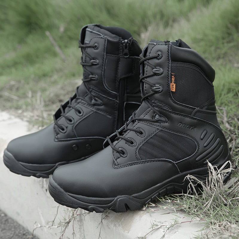 Men Desert Tactical Boots - Waterproof Boot - Lace Up - [27 DAY DELIVERY] -  HI OR LOW - 4 COLORS -