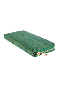 Thumbnail for Cork Single Zipper Wallet - 6 COLORS -