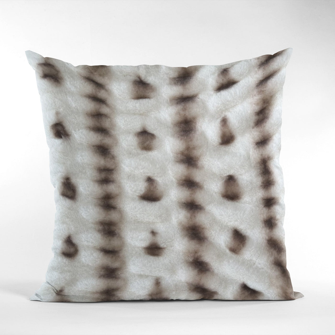 Plutus Creamy Fluffy Bunni Animal Faux Fur Luxury Throw Pillow - 10 SIZES -