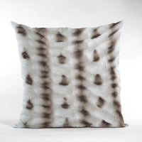 Thumbnail for Plutus Creamy Fluffy Bunni Animal Faux Fur Luxury Throw Pillow - 10 SIZES -