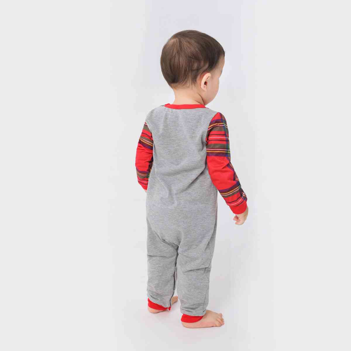 BABY MERRY CHRISTMAS Graphic Round Neck Jumpsuit - T -