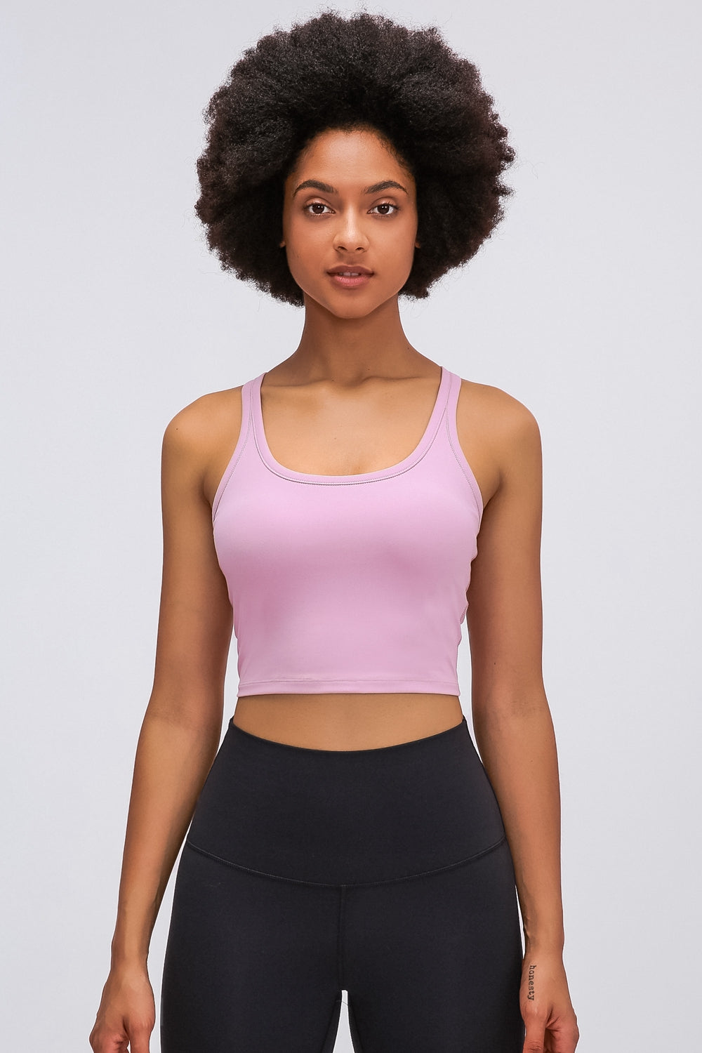 Racerback Sports Bra - T - 6 COLORS -