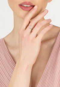 Thumbnail for Initial Ring Silver P -