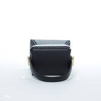 Thumbnail for Amber Leather Bucket Purse Black -