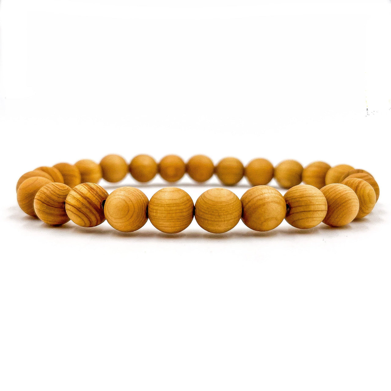 Union - Cedar Wood Mala Beaded Bracelet -