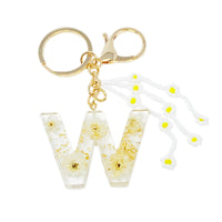 Thumbnail for Ellison & Young - Baby Daisy Initial Key Chain - 20 LETTERS - FIND YOURS! -