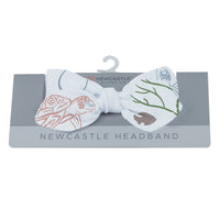 Thumbnail for Newcastle - Turtles Bamboo Baby Headband -