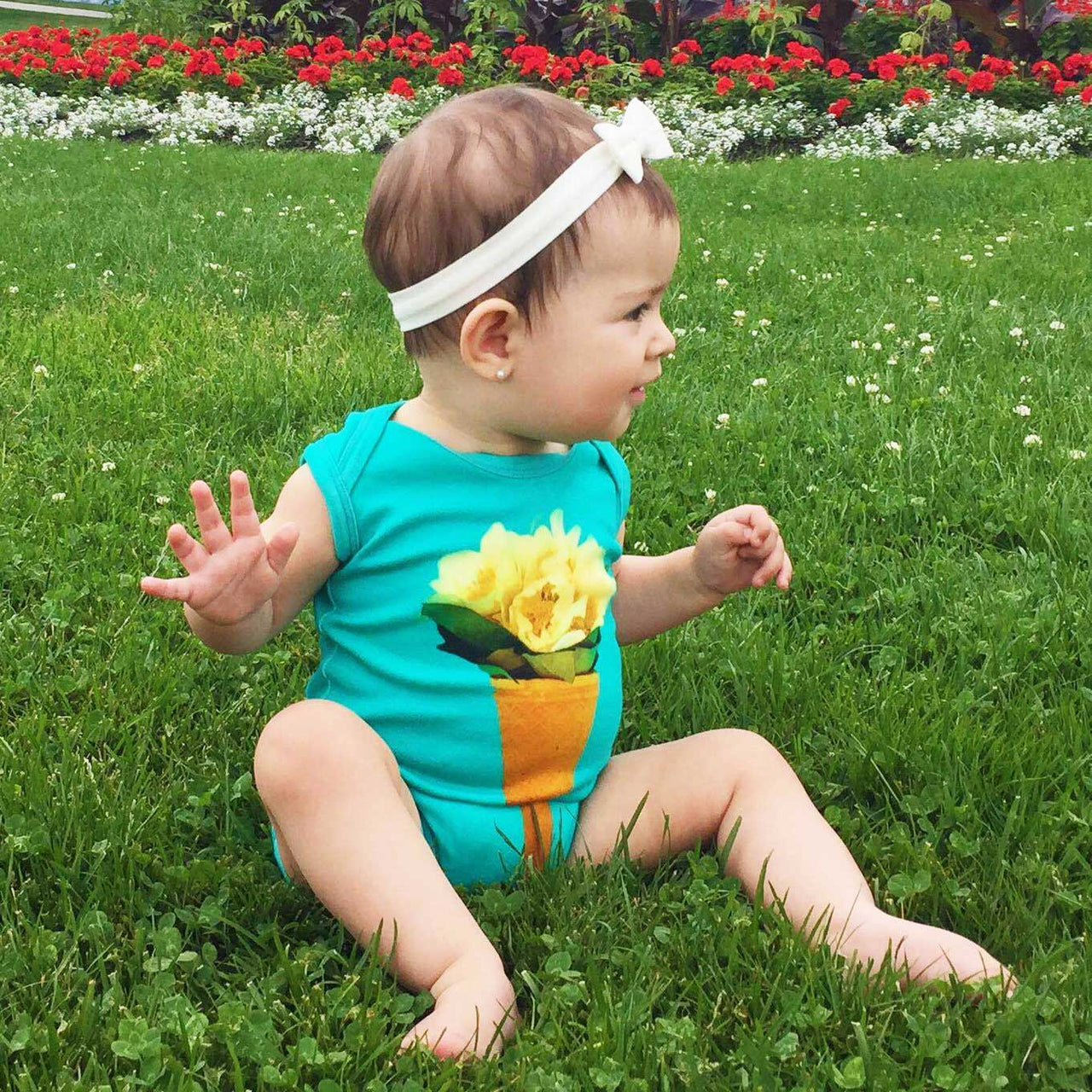 Bodysuit - Sleeveless - Ice Cream Bouquet - 1 COLOR