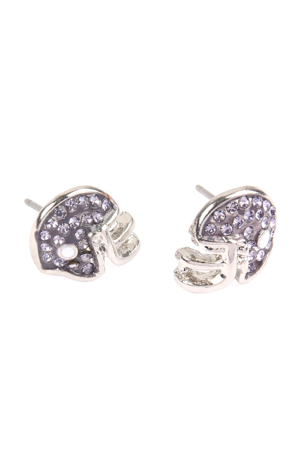 Football Helmet Epoxy Earrings - 6 COLORS -