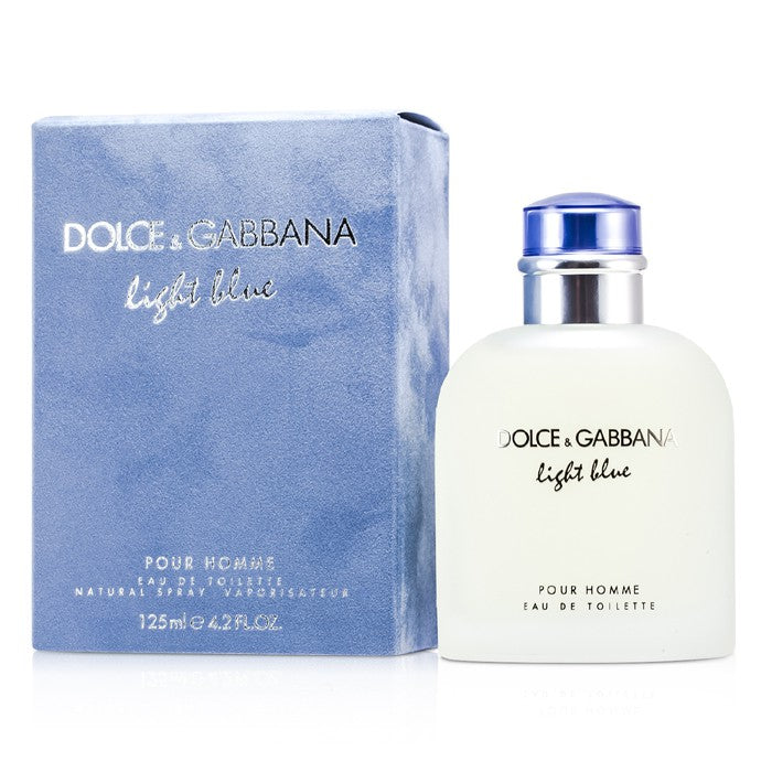 DOLCE & GABBANA - Homme Light Blue Eau De Toilette Spray - 4 SIZES -