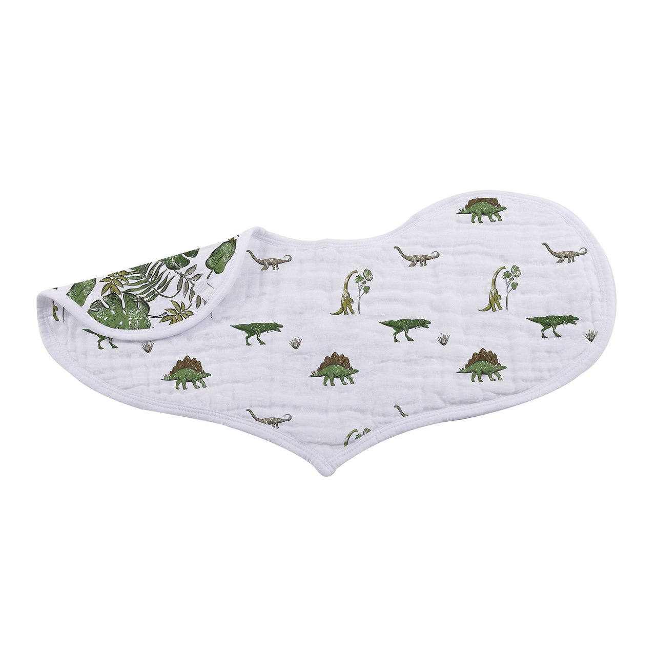 Newcastle - Dino Days Cotton Burp Cloth Bib 2PK -