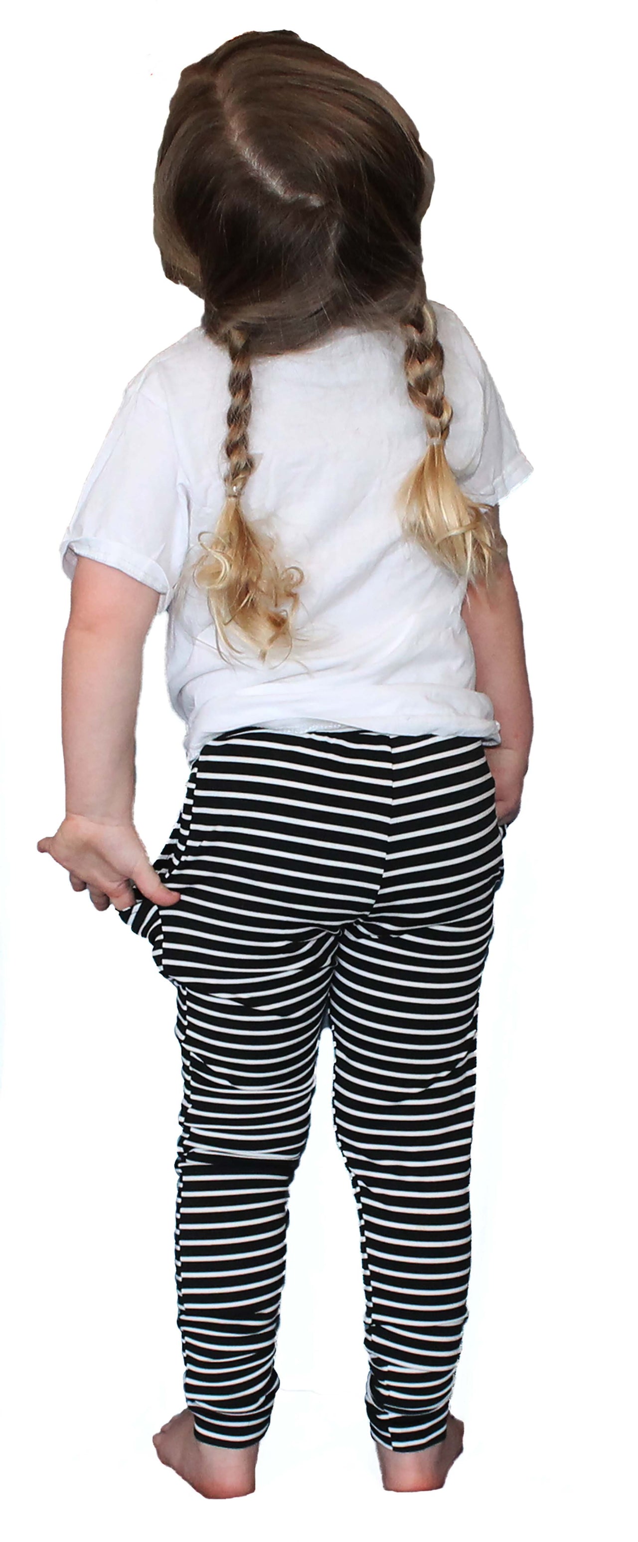 Lightweight Fitted Stripe - Pocket Joggers - Kids - 1 COLOR