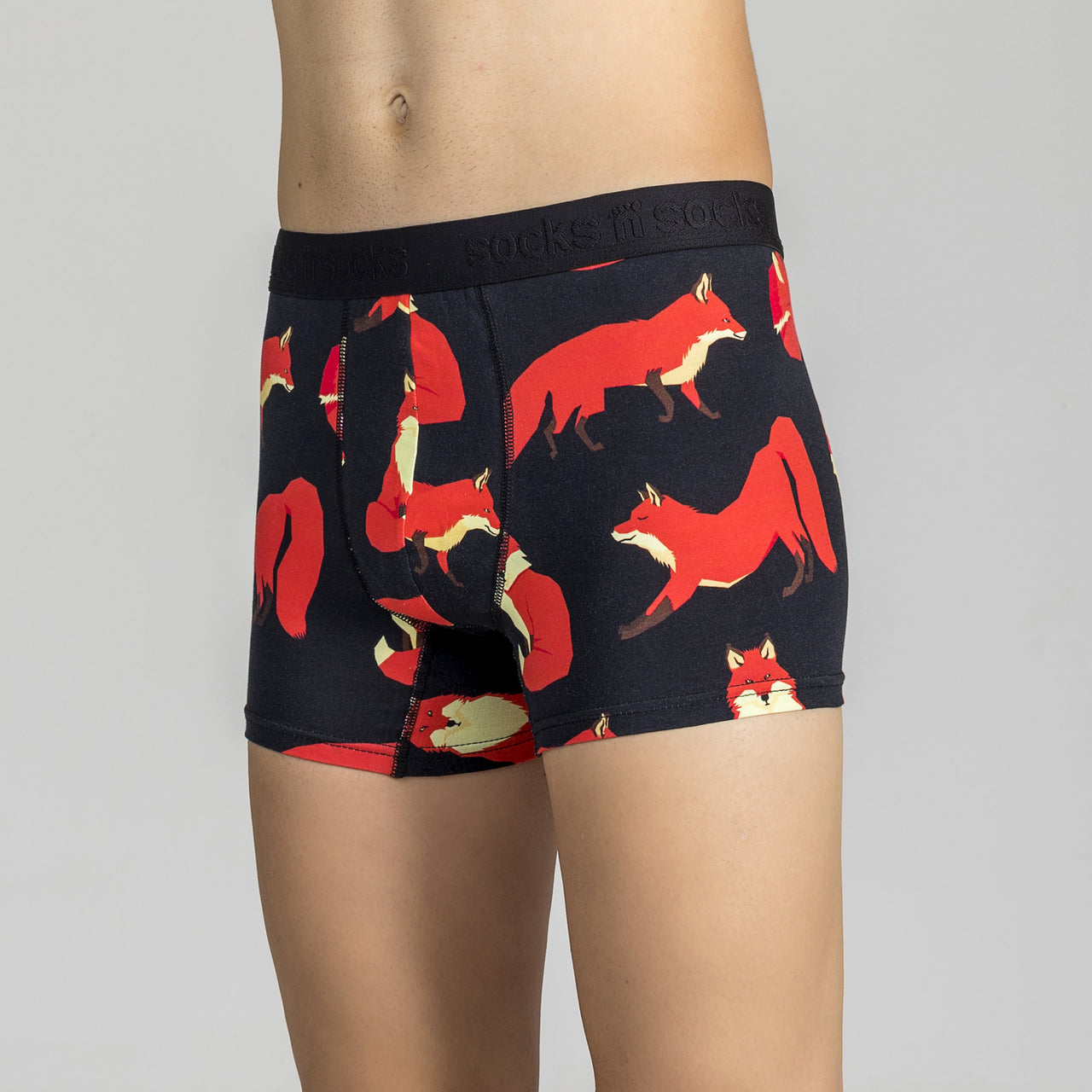 Men's Sneaky Fox Boxer Brief - 1 COLOR -