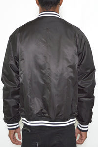 Thumbnail for Classic Varsity Windbreaker Bomber Jacket - 1 COLOR -