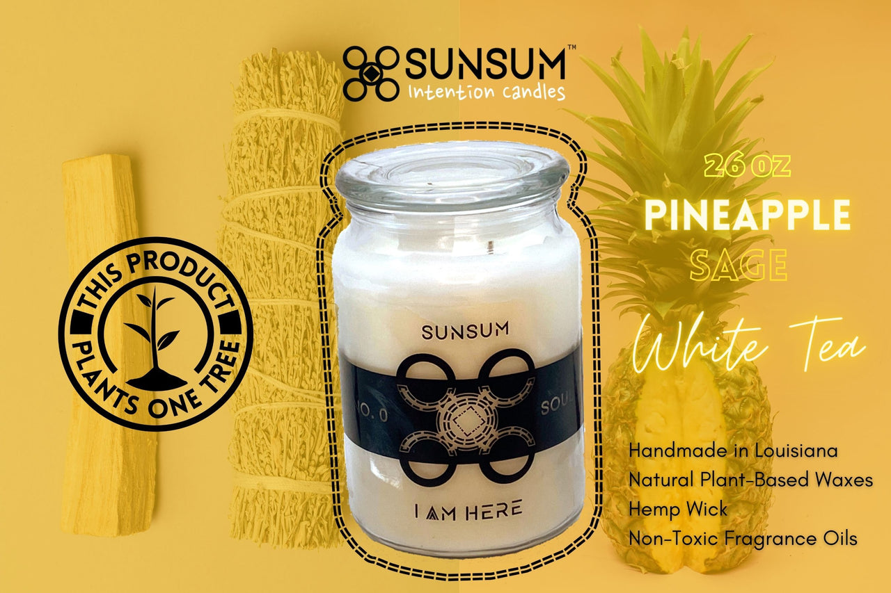 Sunsum - No. 0 - Soul, Pineapple, Sage, White Tea ( 26 Oz ) -