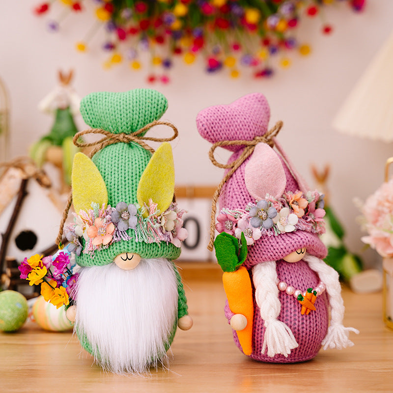 Easter Knit Gnomes - [5-10 DAY DELIVERY] - T - 3 COLORS/TYPES -