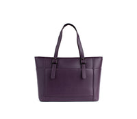 Thumbnail for GUNAS NEW YORK - Miley - Purple Vegan Leather Laptop Bag - 1 COLOR -