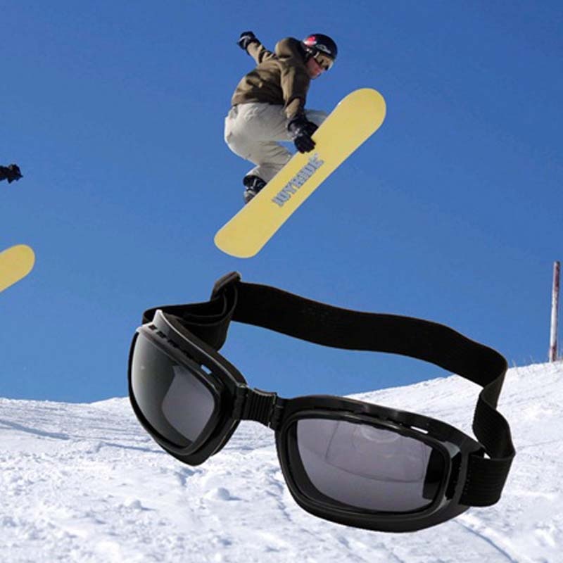 Men & Women Pocket Folding Windproof Ski Goggles Outdoor Sports Cycling - Snowboard Glasses - [27 DAY DELIVERY] -