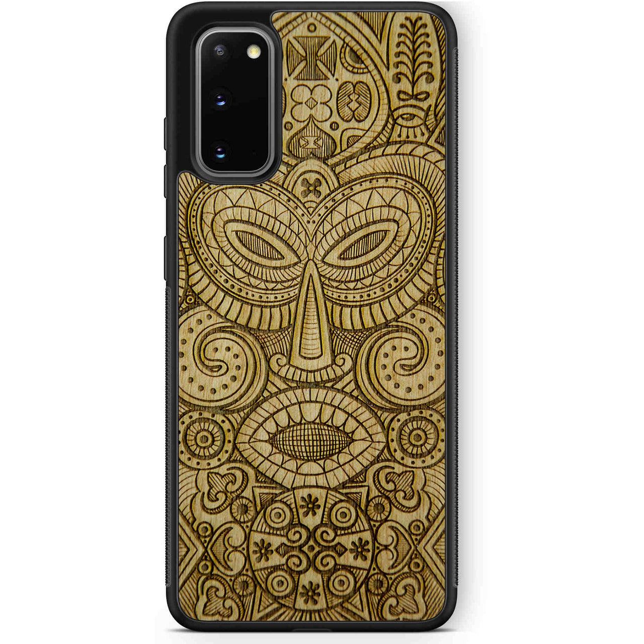 MMORE - Tribal Mask - Wooden phone case - FITS 56 PHONES - FIND YOURS! -