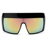 Thumbnail for Folsom | S2043 - Women Oversize Shield Sunglasses - 4 LENS COLORS -