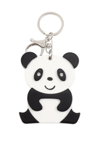 Thumbnail for Riah Fashion - Cute Panda With Mirror Keychain -