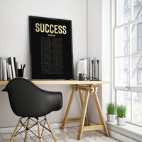 Thumbnail for Success poster - USA printed - 4 SIZES -