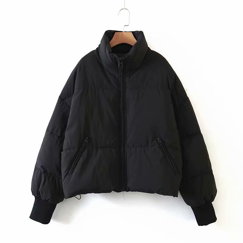 Casual all-match stand collar bread jacket Puffer Coat - K - 7 COLORS -