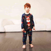 Thumbnail for KIDS Reindeer Graphic Top and Printed Pants Set - T -