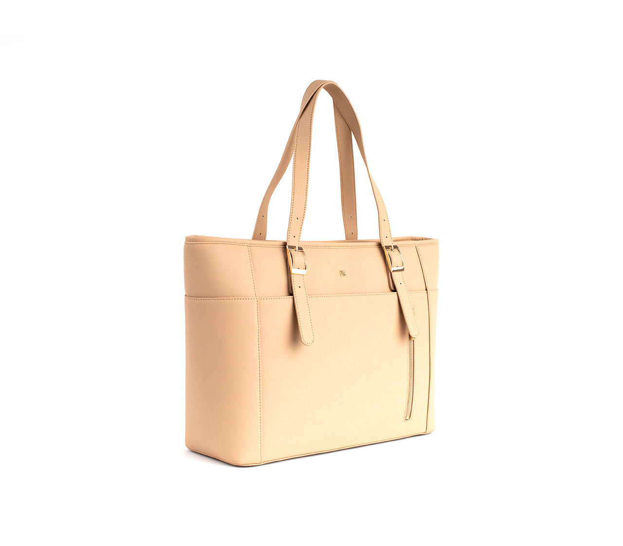 GUNAS NEW YORK - Miley - Light Brown Vegan Leather Laptop Bag - 1 COLOR -