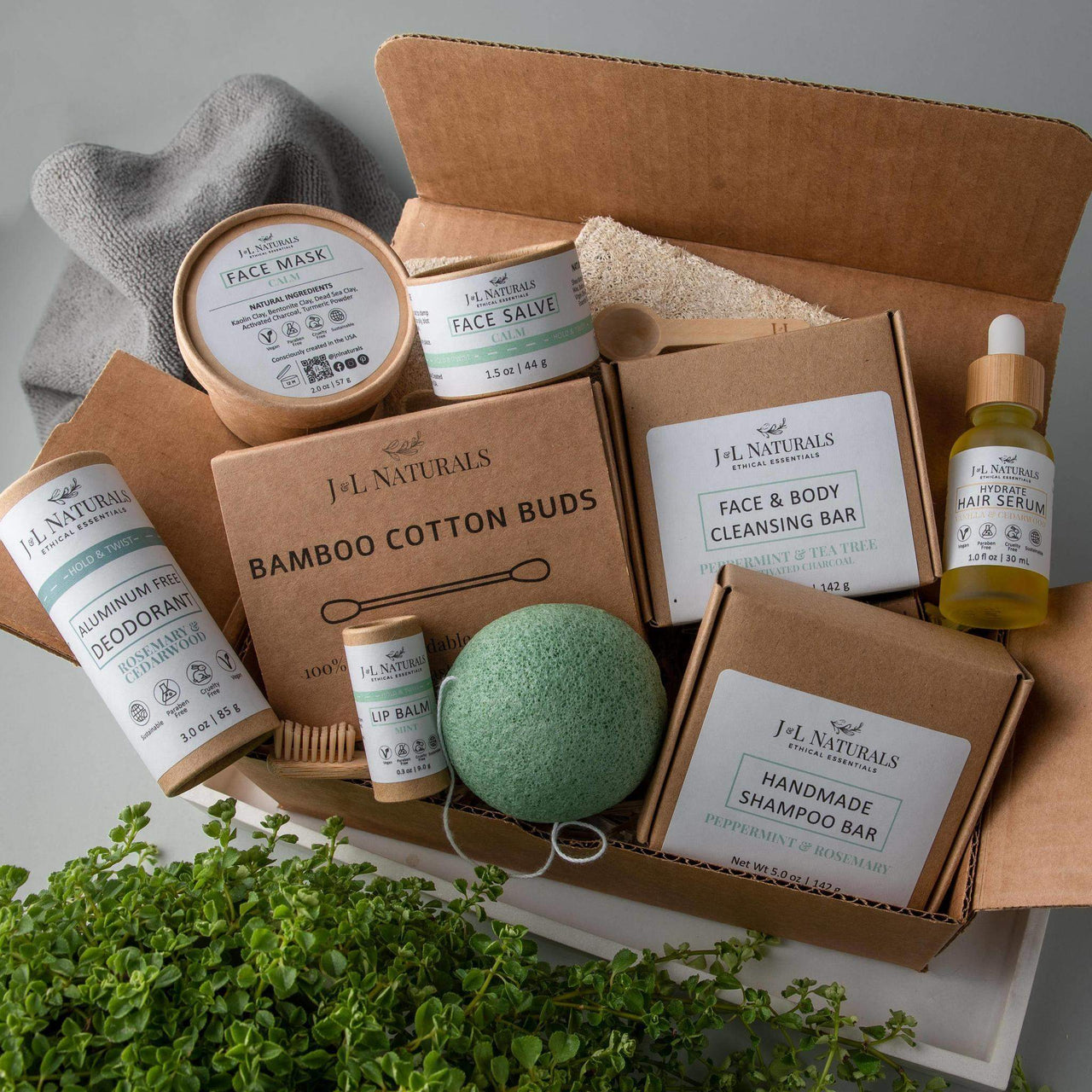 J & L Naturals - Exceptional Self-Care Kit ($135+ Value) - 5 SKIN REGIMENS, 3 HAIR REGIMENS, 5 HAIR SCENTS -