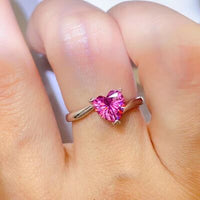 Thumbnail for 1 Carat Moissanite 925 Sterling Silver Ring