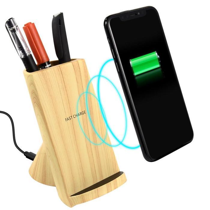 Furniture Wireless Charger 2 Coil  Custom Wireless Charger - 2 COLORS -