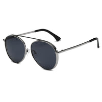 Thumbnail for Bethel | CA08 - Retro Mirrored Lens Teardrop Aviator Sunglasses - 6 COLORS -