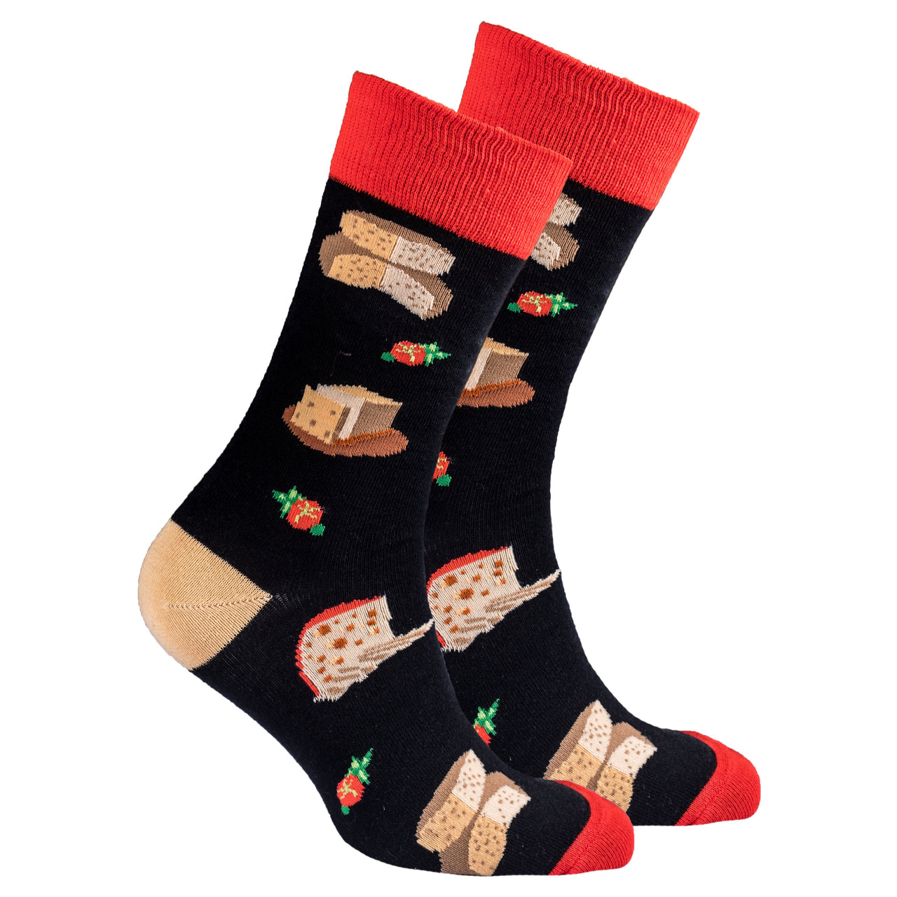 Men's Cheese Socks - 1 COLOR -