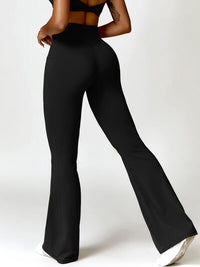 Thumbnail for Twisted High Waist Active Pants with Pockets - T - 5 COLORS -