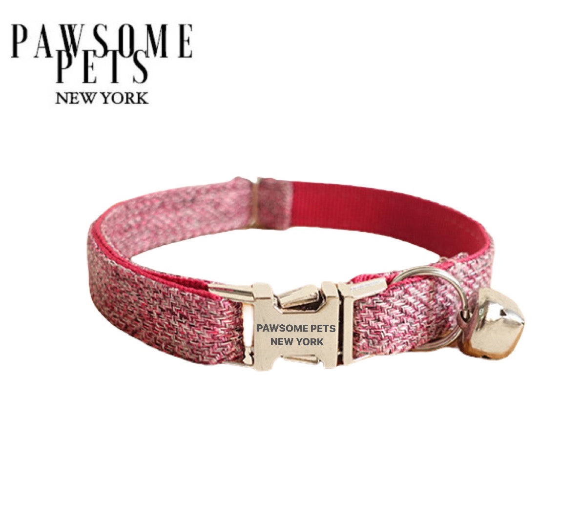 Dog & Cat Collar - Rose Mauve -