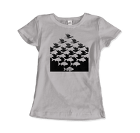 Thumbnail for MC Escher Sky and Water I Art T-Shirt - 5 COLORS -