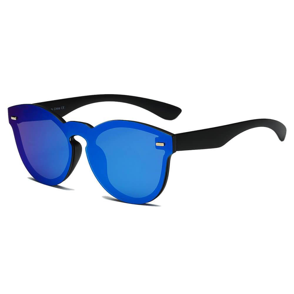 Durant | S1018 - Unisex Mirror Round Sunglasses - 5 COLORS -