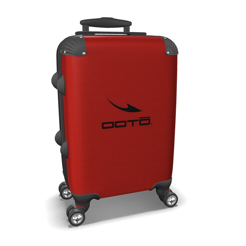 IN CASE OF OOTO - DASH EN BLACK OVER DEEP RED - suitcase - 1 COLOR