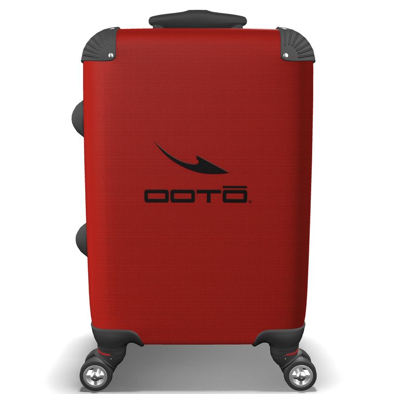 IN CASE OF OOTO - DASH EN BLACK OVER DEEP RED - suitcase - 1 COLOR