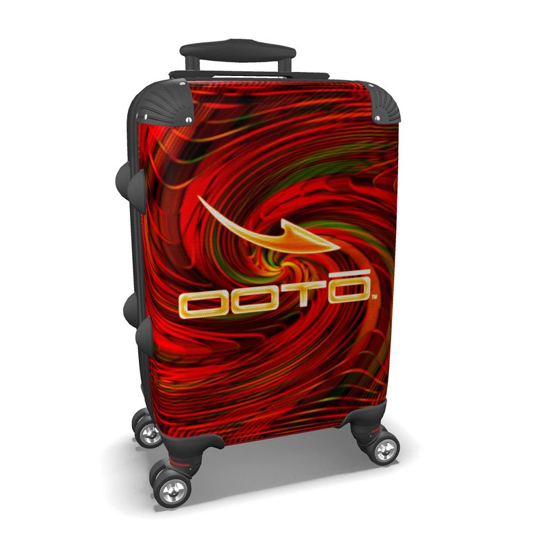 IN CASE OF OOTO - DARK GREEN REALITY IN RED - suitcase - 1 COLOR