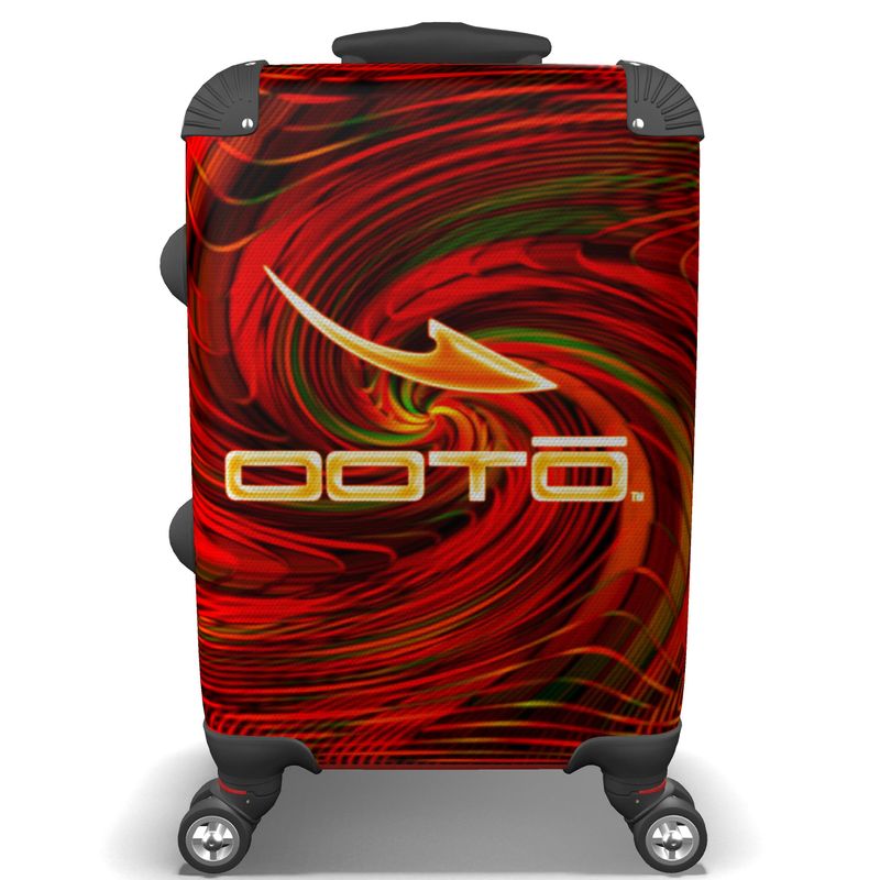 IN CASE OF OOTO - DARK GREEN REALITY IN RED - suitcase - 1 COLOR