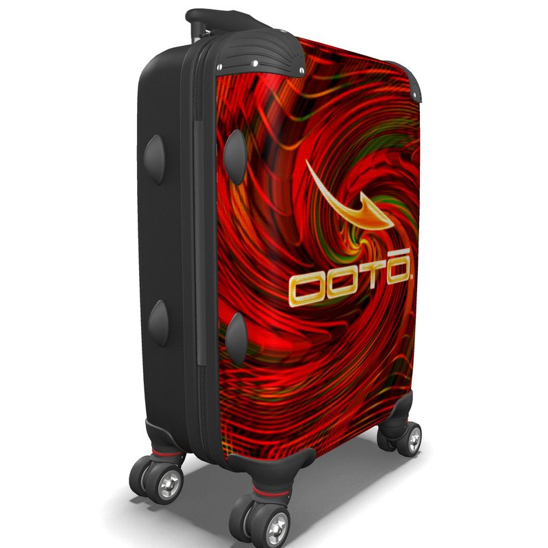 IN CASE OF OOTO - DARK GREEN REALITY IN RED - suitcase - 1 COLOR