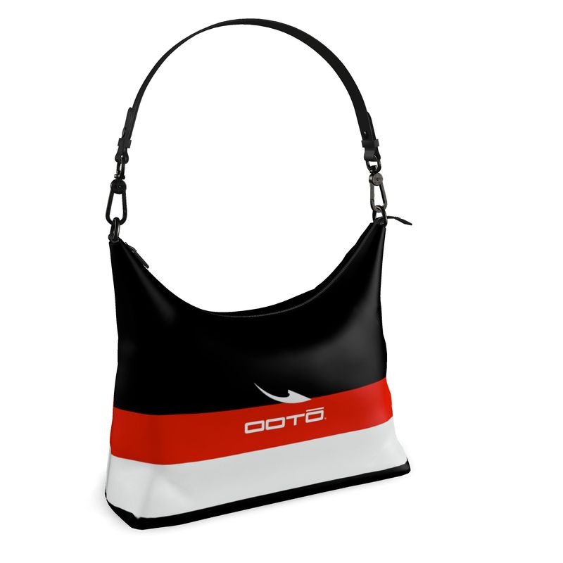 OOTO - DASH EN WHITE - ON BK, RD, WT - leather tote - 1 COLOR -