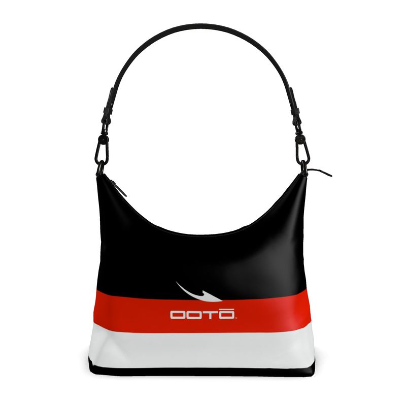 OOTO - DASH EN WHITE - ON BK, RD, WT - leather tote - 1 COLOR -